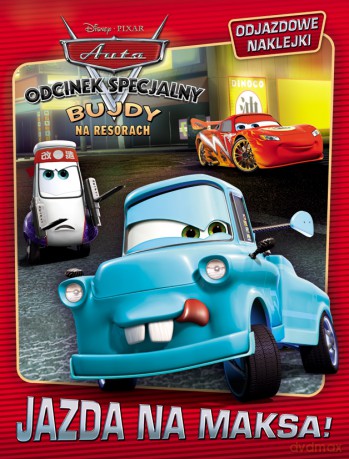 Auta - bujdy na resorach. Jazda na maksa! (Cars) (Disney) [KSIĄŻKA]
