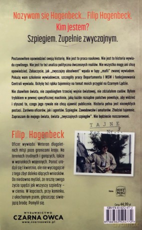 Zwyczajny szpieg - Filip Hagenbeck [KSIĄŻKA]