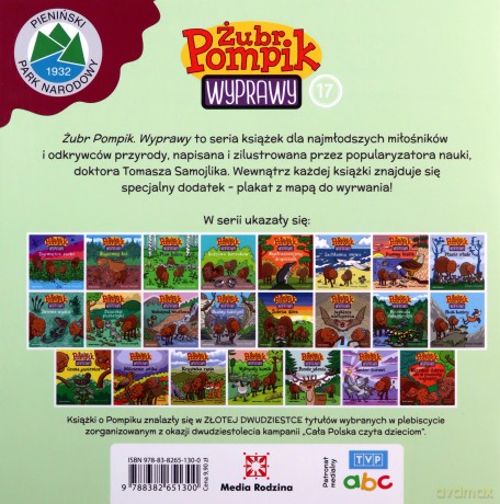 Żubr Pompik. Wyprawy (Tom 17) Cenna gąsienica - Tomasz Samojlik [KSIĄŻKA]