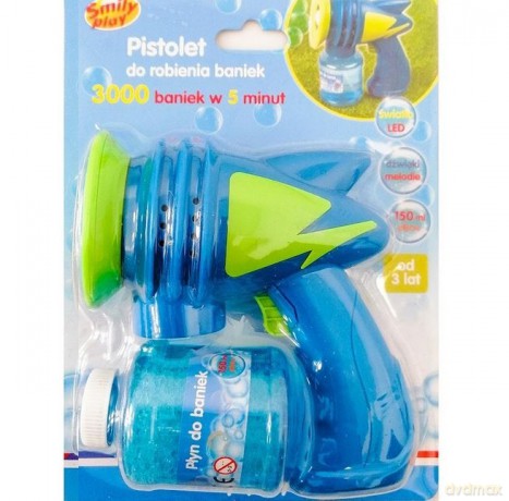 Bańki pistolet światło dźwięk SP83781