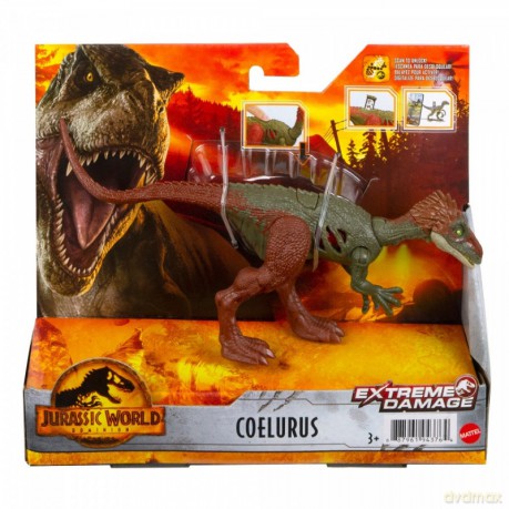 Jurassic World Extreme Damage Coelurus [FIGURKA]