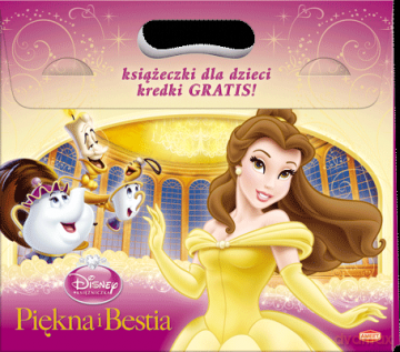 Piękna i Bestia + kredki (Disney) [KSIĄŻKA]