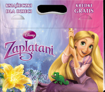 Zaplątani + kredki (Disney) [KSIĄŻKA]