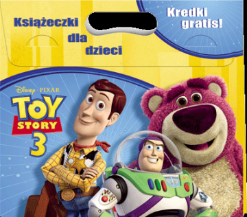 Toy story 3 + kredki  (Disney) [KSIĄŻKA]