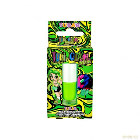 Lakier Tubi Glam - zielony neon