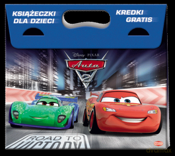 Auta 2 + kredki (Cars 2) (Disney) [4xKSIĄŻKA]