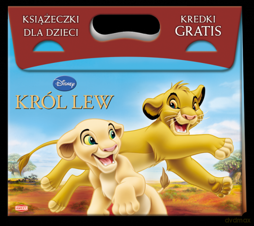 Król lew + kredki (Disney) [KSIĄŻKA]