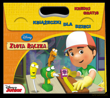 Maniek Złota rączka + kredki (Disney) [KSIĄŻKA]