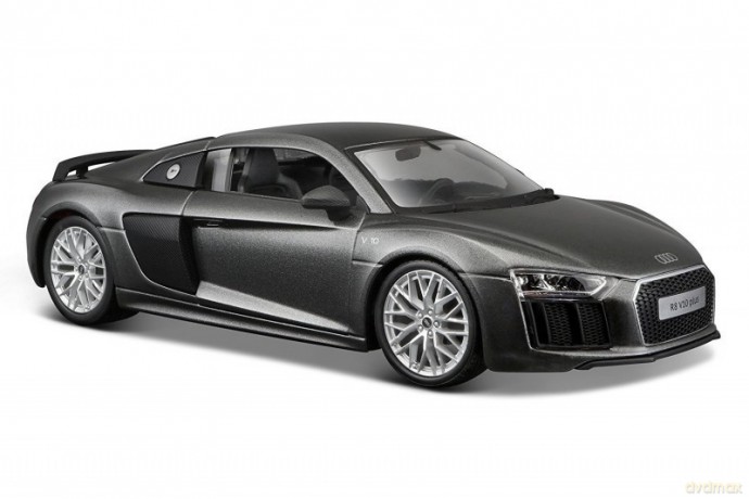 Model kompozytowy Audi R8 1/24 szary