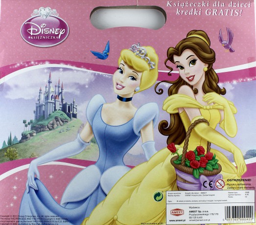 Księżniczka + kredki (Disney) (Z K90K) [KSIĄŻKA]