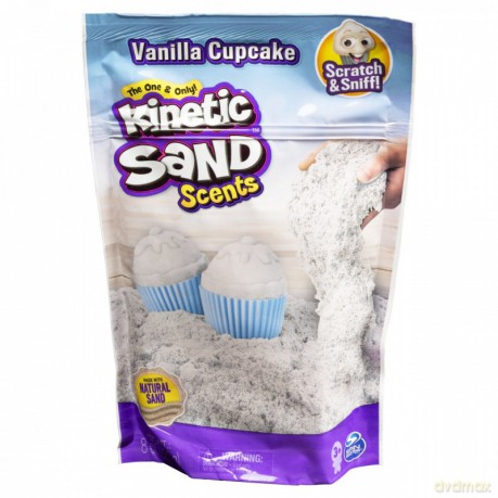 Piasek kinetyczny Kinetic Sand Smakowite zapachy Waniliowa babeczka