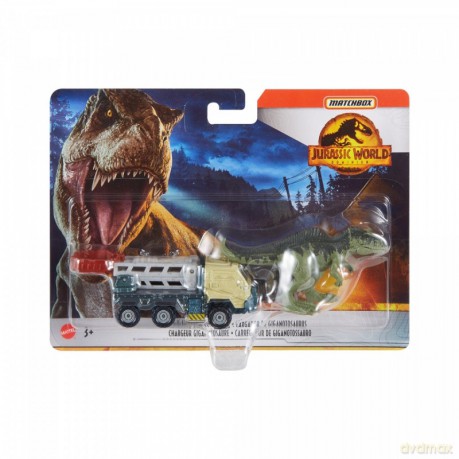 Pojazd Matchbox Jurassic World Transporter Dinozaurów Giant Dino Loader