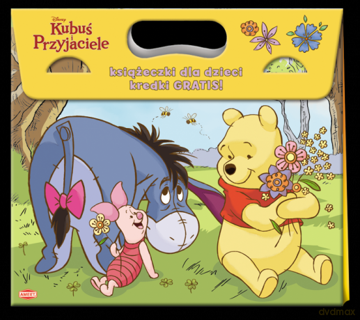 Kubuś Puchatek i przyjaciele + kredki (Disney) (Z K95K) [KSIĄŻKA]