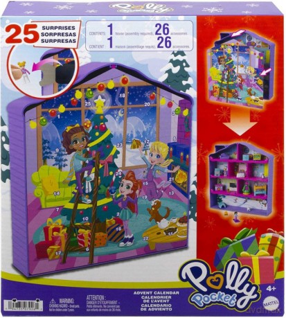 Polly Pocket Domek Kalendarz adwentowy [FIGURKA]