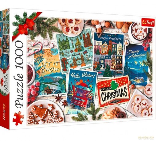 Puzzle 1000 elementów Zimowe wspomnienia [PUZZLE]