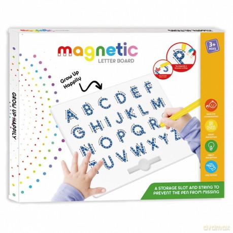 Tablica z literkami magnetycznymi