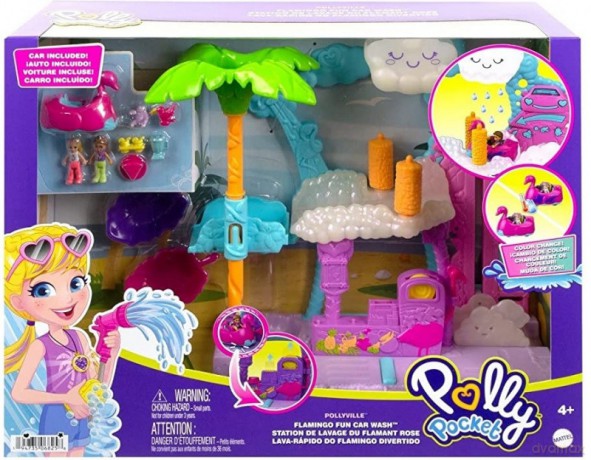 Zestaw figurek Flamingowa myjnia HHJ05 [FIGURKA]