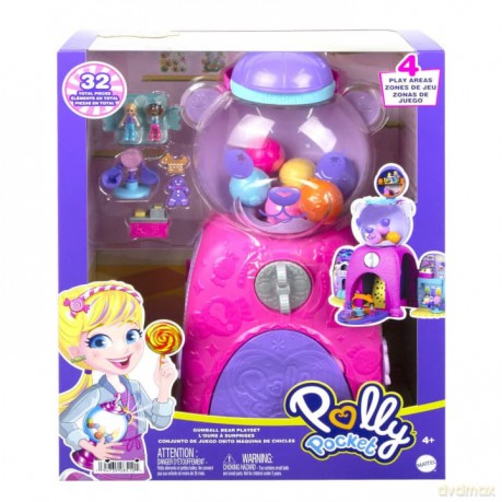 Zestaw figurek Polly Pocket Miś Automacik Superniespodzianki HJG28 [FIGURKA]