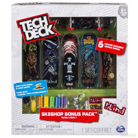 Zestaw Tech Deck - skateshop BLIND [GRA]