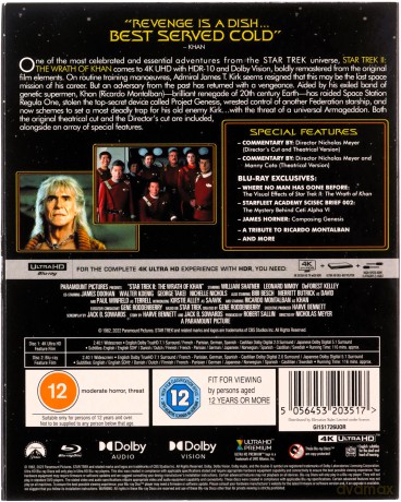 Star Trek II: The Wrath of Khan (Star Trek II: Gniew Khana) [Blu-Ray 4K]+[Blu-Ray]