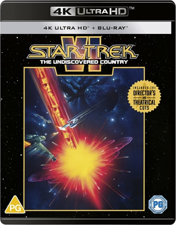 Star Trek VI: The Undiscovered Country (Star Trek VI: Wojna o pokój) [Blu-Ray 4K]+[Blu-Ray]