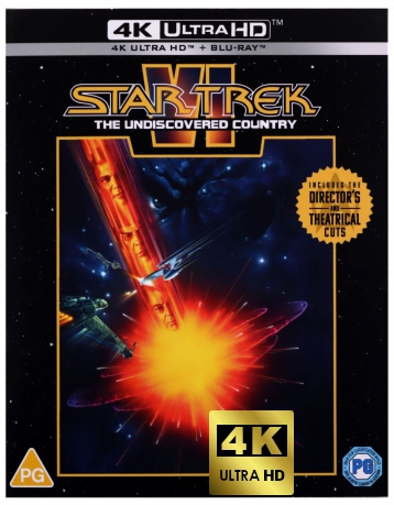 Star Trek VI: The Undiscovered Country (Star Trek VI: Wojna o pokój) [Blu-Ray 4K]+[Blu-Ray]