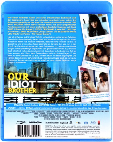 Our Idiot Brother (Nasz brat idiota) [Blu-Ray]