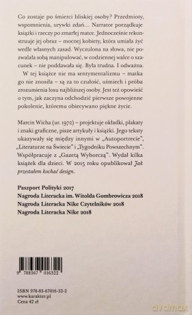 Rzeczy, których nie wyrzuciłem - Marcin Wicha [KSIĄŻKA]