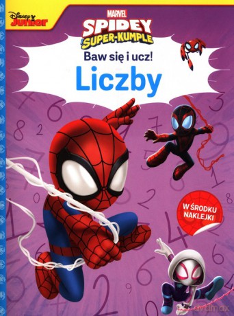 Baw się i ucz! Liczby Marvel Spidey i Super-Kumple [KSIĄŻKA]