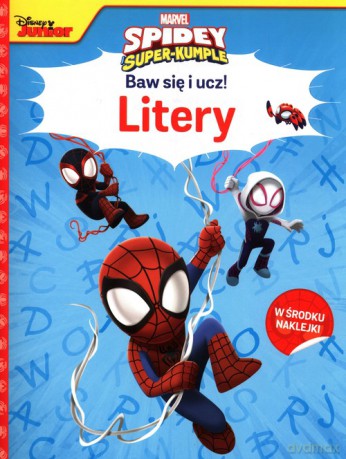 Baw się i ucz! Litery Marvel Spidey i Super-Kumple [KSIĄŻKA]