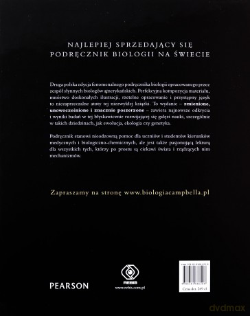 Biologia Campbella - Reece Jane B.,Urry Lisa A.,Cain Michael L.,Wasserman Steven A.,Minorsky Peter V.,Jackson Robert B. [KSIĄŻKA]
