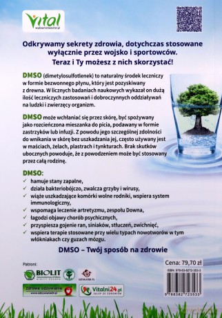 DMSO naturalny środek przeciwzapalny i przeciwbólowy - Hartmut P. A. Fischer [KSIĄŻKA]