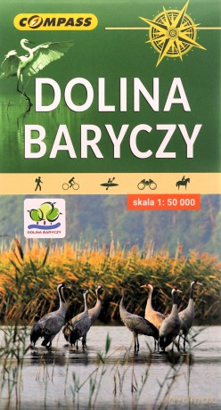 Dolina Baryczy Mapa turystyczna