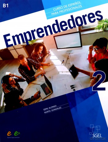 Emprendedores 2 Podręcznik + ćwiczenia + zawartość online - Alonso Geni, Gonzalez Marta [KSIĄŻKA]