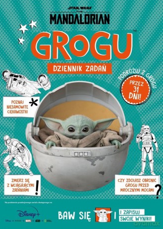 Grogu Dziennik zadań Star Wars The Mandalorian [KSIĄŻKA]