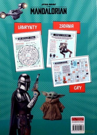 Grogu Dziennik zadań Star Wars The Mandalorian [KSIĄŻKA]