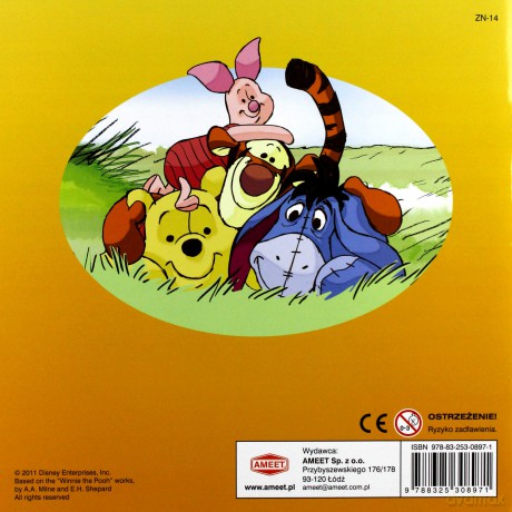 Kubuś Puchatek i przyjaciele (Disney) (ZN14) [KSIĄŻKA]