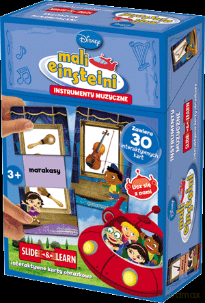 Mali Einsteini. Instrumenty muzyczne (Disney) [KSIĄŻKA]