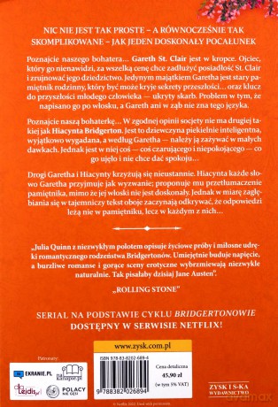 Magia pocałunku - Julia Quinn [KSIĄŻKA]
