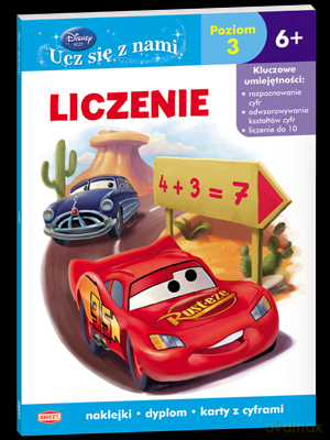 Auta. Liczenie (Cars) (Disney) [KSIĄŻKA]
