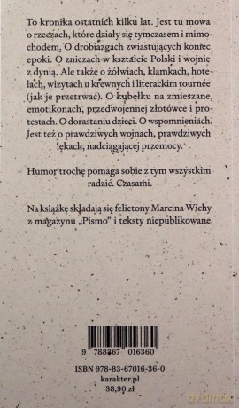 Nic drobniej nie będzie - Marcin Wicha [KSIĄŻKA]