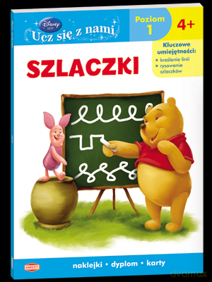 Kubuś Puchatek i przyjaciele. Szlaczki (Kubuś Puchatek) (Disney) [KSIĄŻKA]