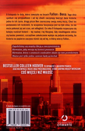 November 9 - Colleen Hoover [KSIĄŻKA]
