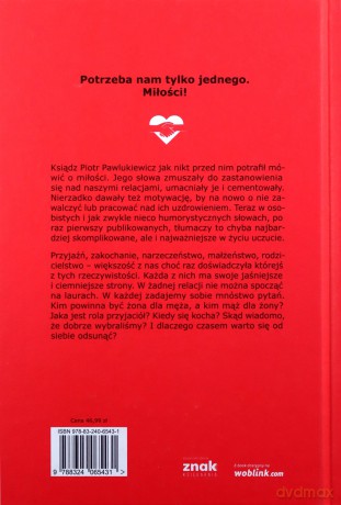 O miłości - Piotr Pawlukiewicz [KSIĄŻKA]