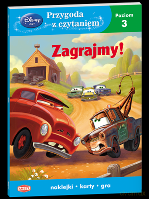 Zagrajmy! (Auta) (Cars) (Disney) [KSIĄŻKA]