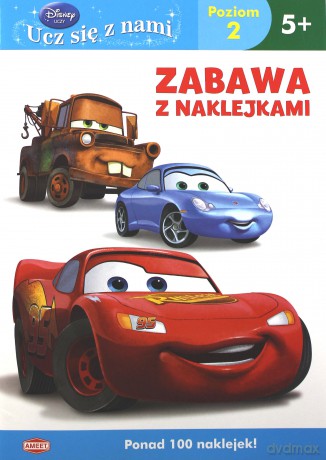 Auta. Zabawa z naklejkami od 5 lat (Cars) (Cars) (Disney) [KSIĄŻKA]