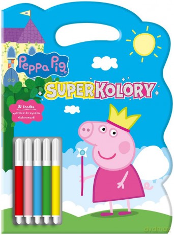 Peppa Pig SuperKolory [KSIĄŻKA]