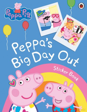 Peppa Pig: Peppa's Big Day Out Sticker Scenes Book [KSIĄŻKA]