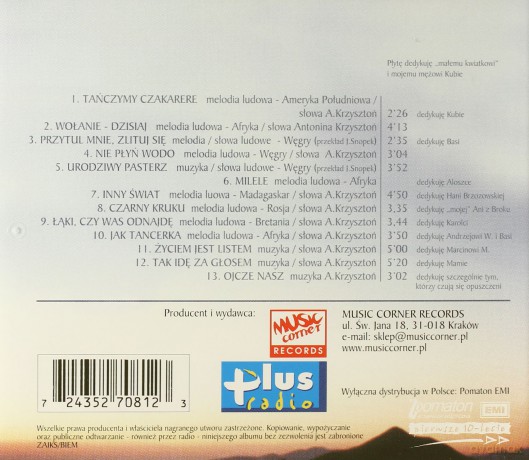 Antonina Krzysztoń: Wołanie [CD]