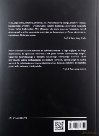 Postać Sceniczna aktora-tancerza / Convivo - Michał Misza Czorny [KSIĄŻKA]